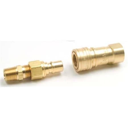 Book Publishing Co 38in. Male Pipe Thread Quick Connector F276187 GR2595219